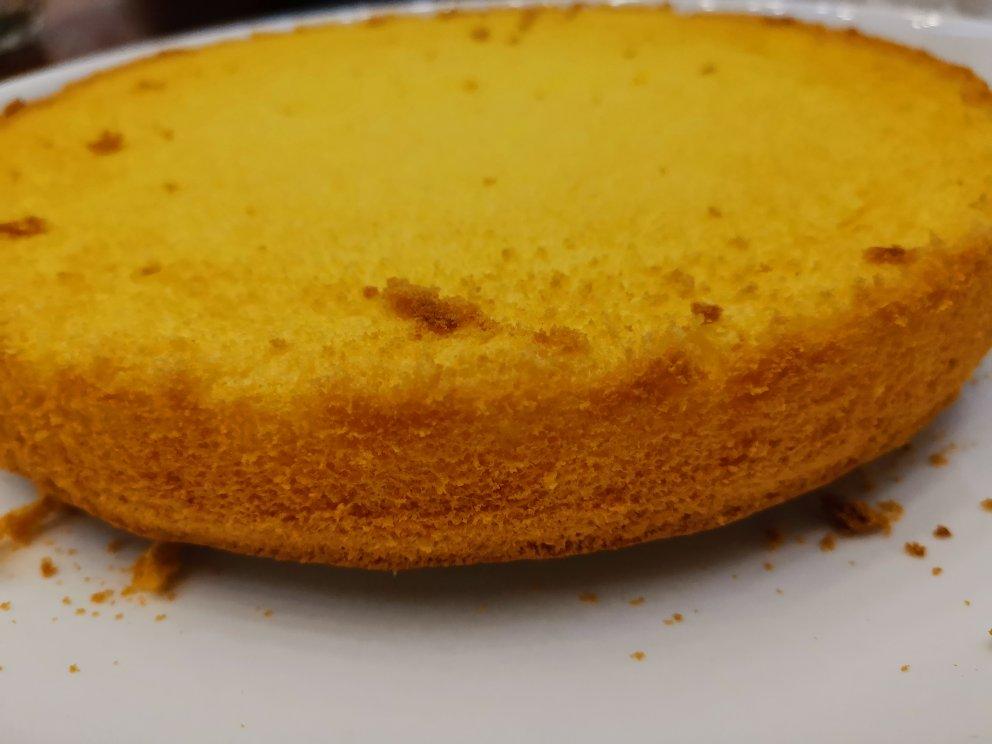 6寸原味戚风蛋糕