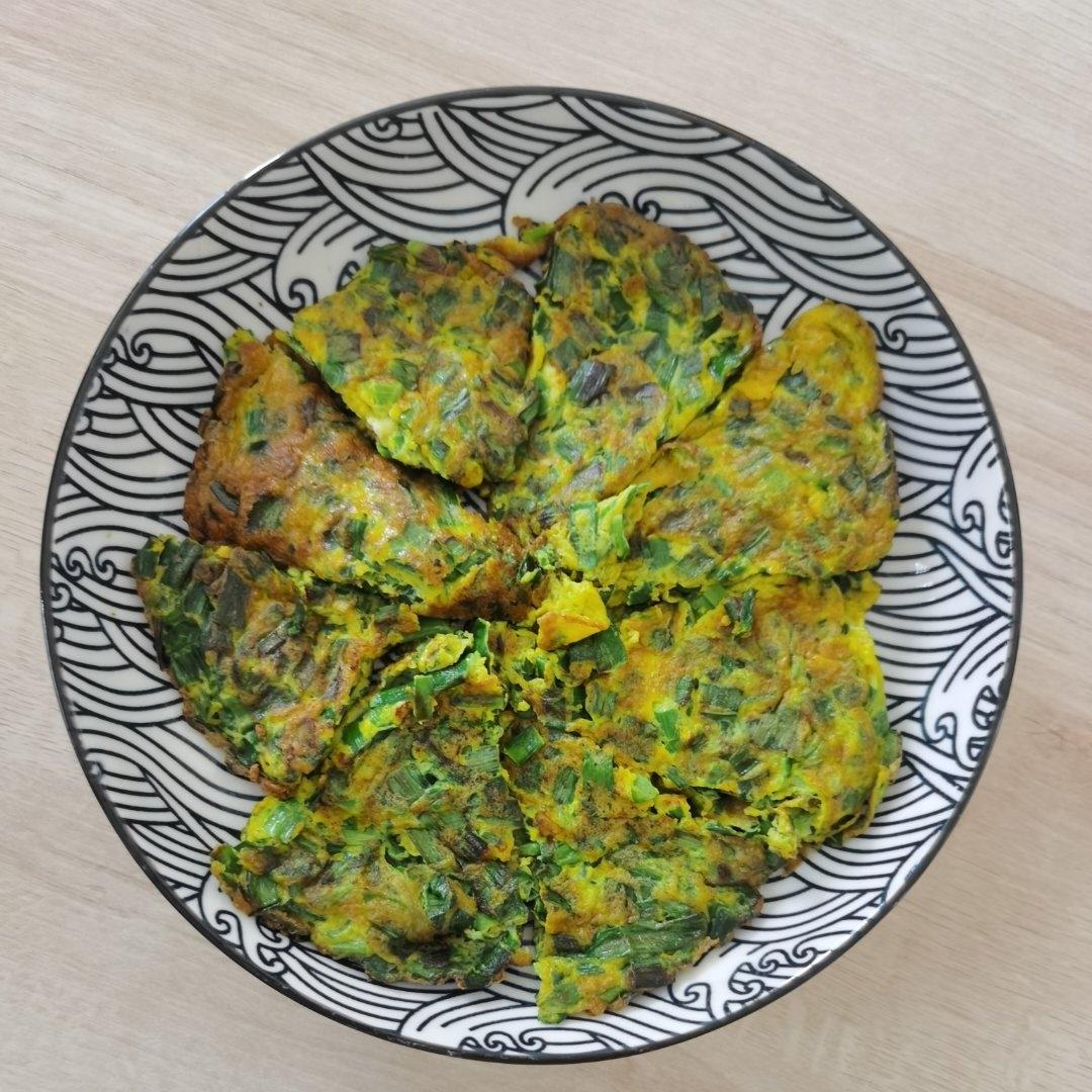 韭菜煎鸡蛋