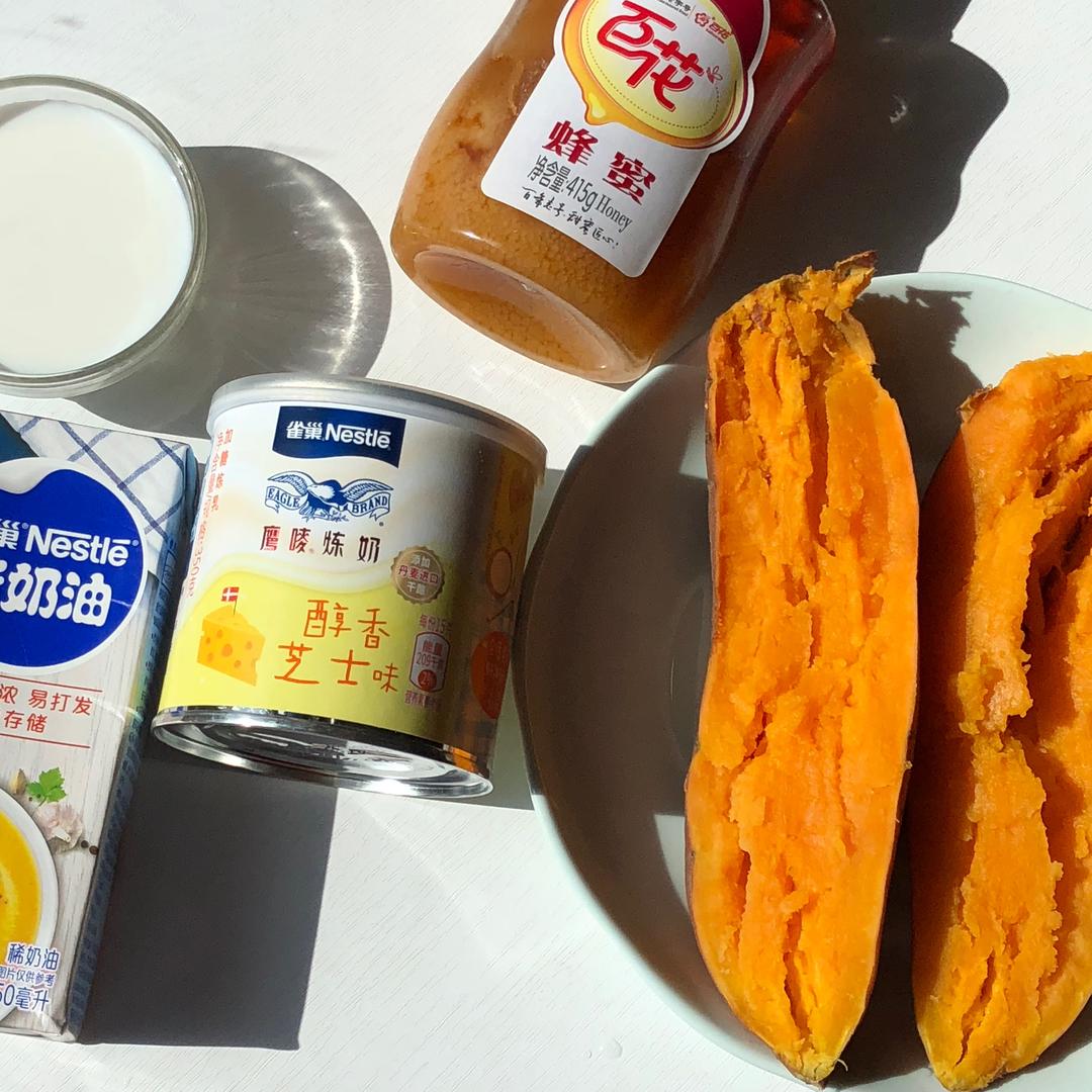 纯奶手撕吐司的做法 步骤1