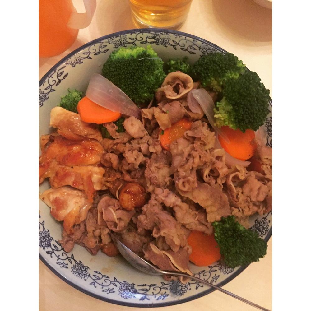 吉野家双拼饭（超简单还原～）