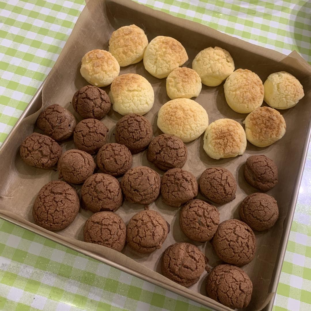 巧克力酥皮泡芙Chocolate Puff