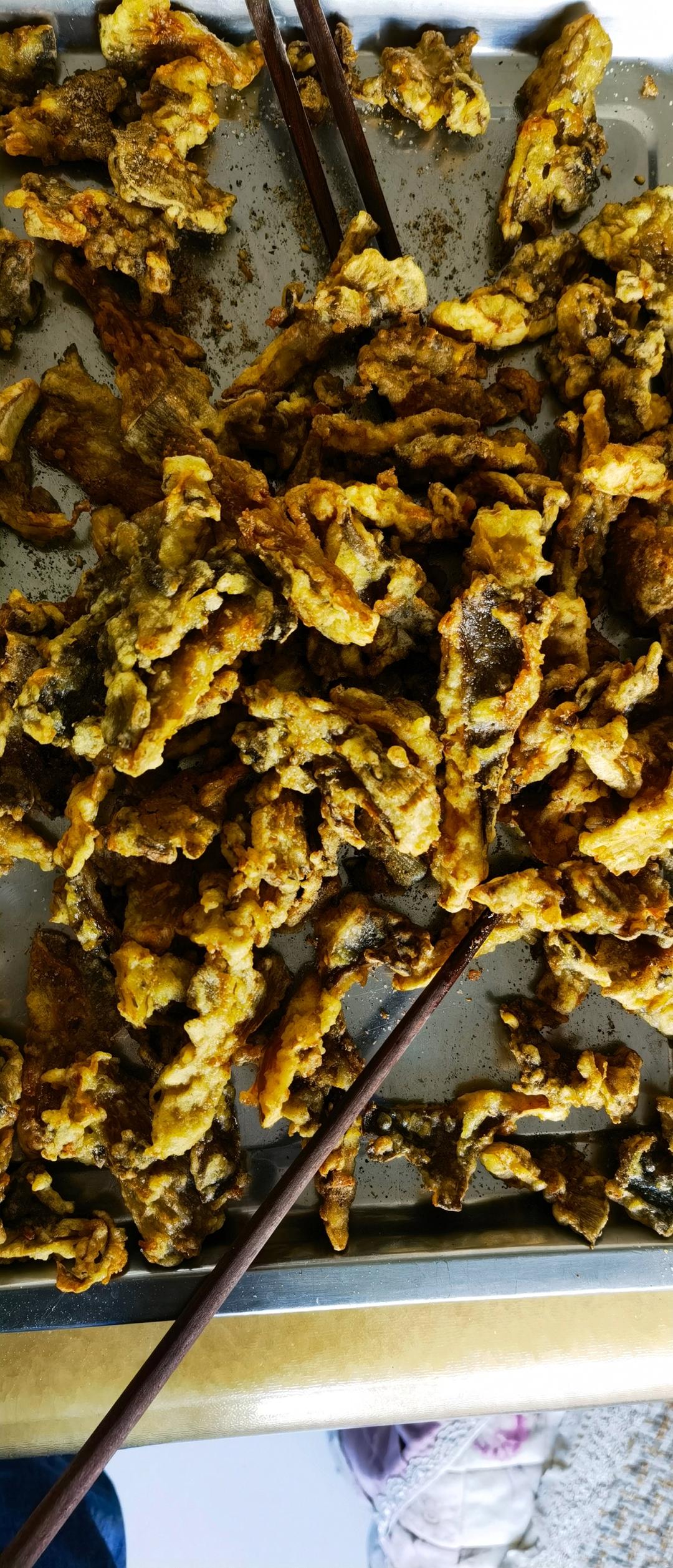 🔥一吃就停不下嘴❗️比肉还好吃～香酥五香平菇