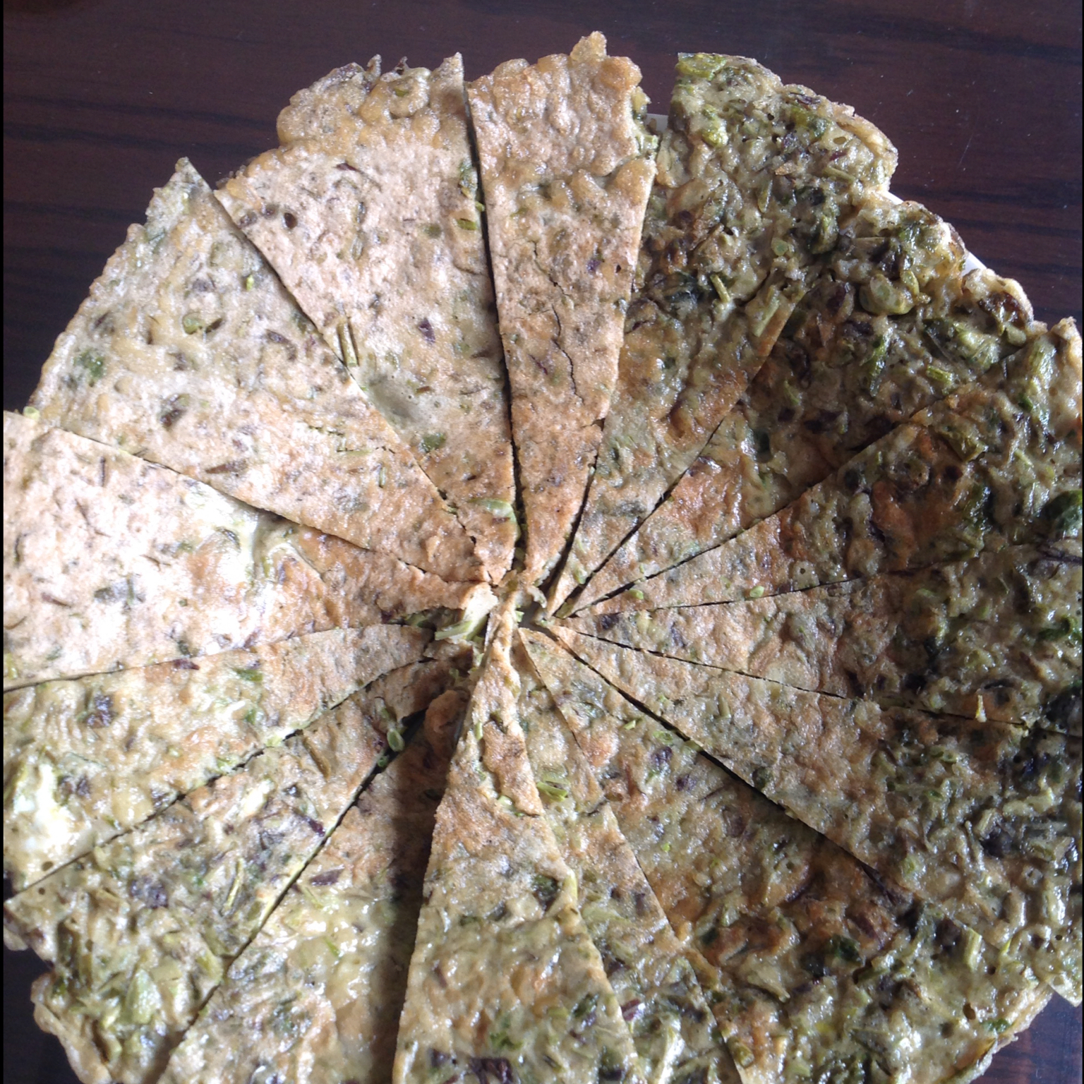 香椿鸡蛋煎饼