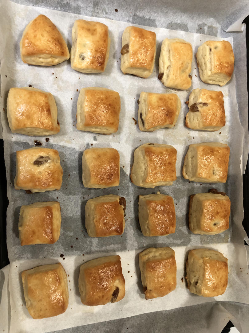 蔓越莓优格小面包块