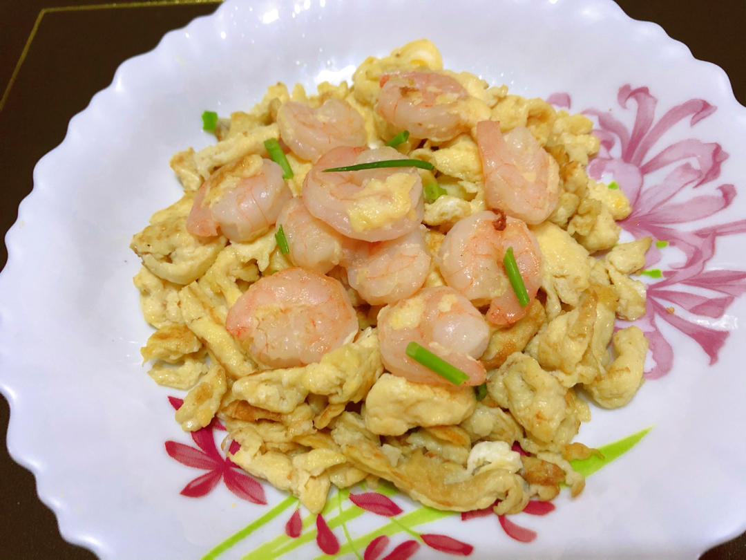 虾仁滑蛋