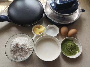 菠菜肉松蛋卷（摩飞轻食薄饼一体机）的做法 步骤1
