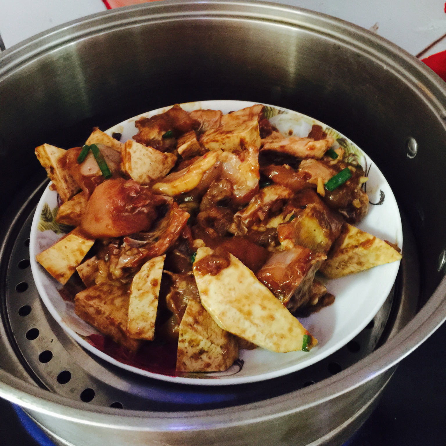 芋头蒸鸡（一夫食堂）