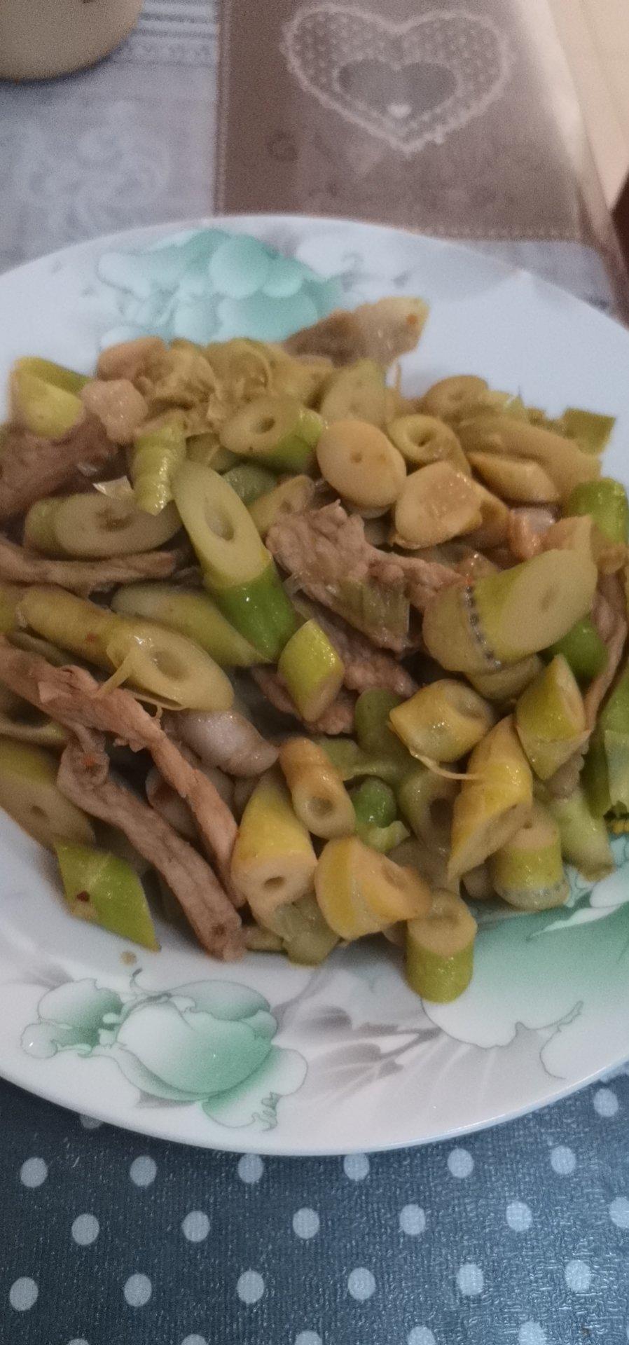 小竹笋炒肉