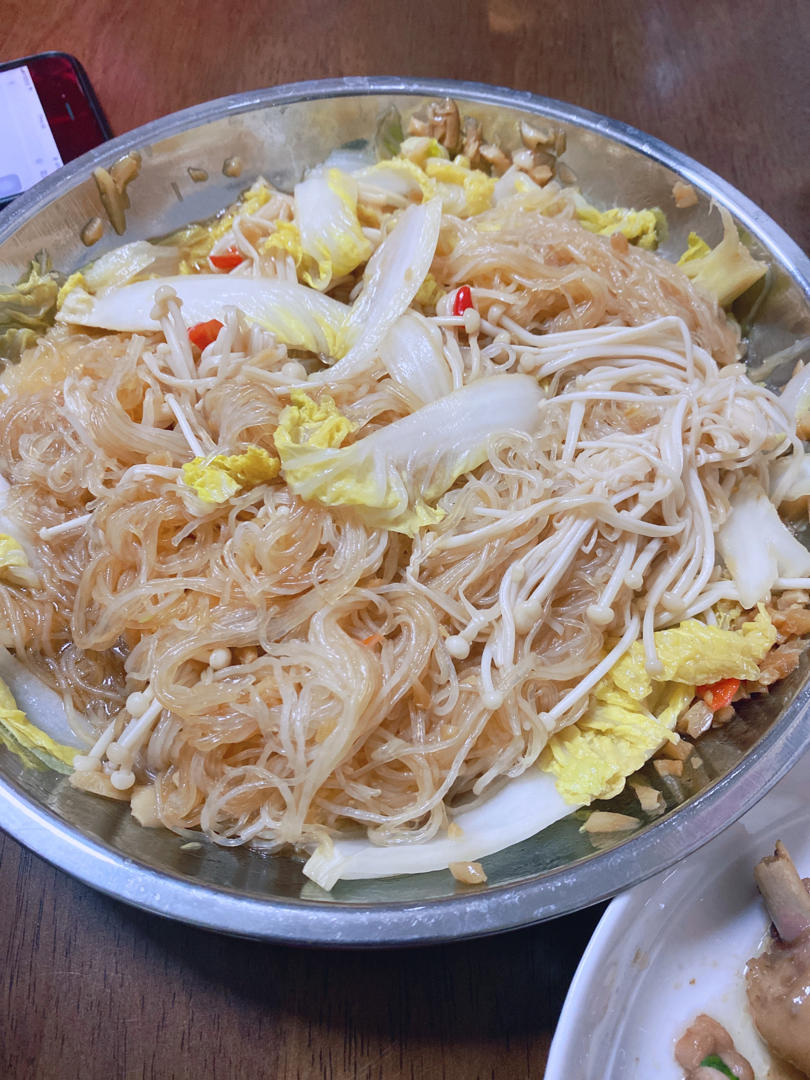 蒜蓉粉丝娃娃菜