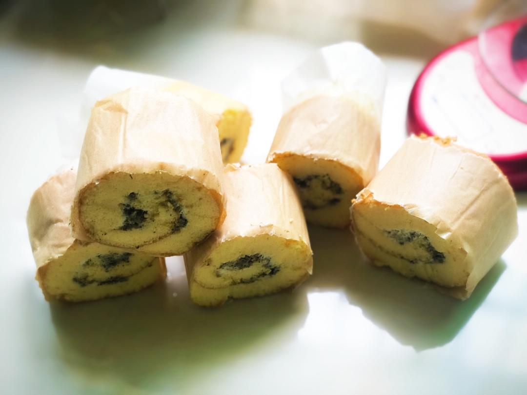 芒果蛋糕卷（详细的小四卷制作视频）