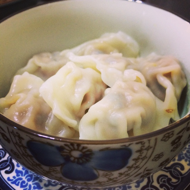 芹菜猪肉大馅饺子