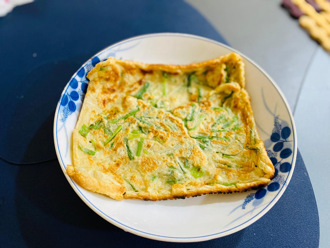 简单又营养的葱花鸡蛋饼