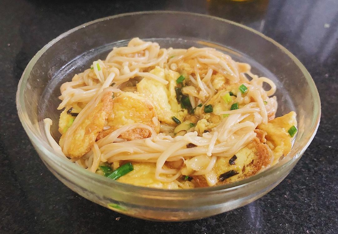 超级下饭菜--金针菇日本豆腐