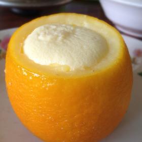 柳橙蒸蛋