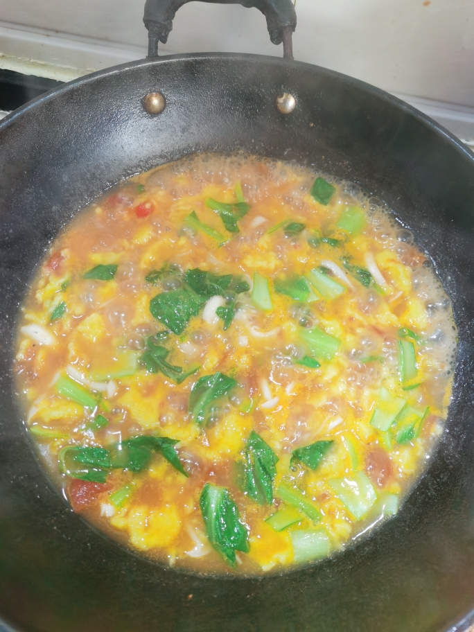 零失败的西红柿面疙瘩汤的做法