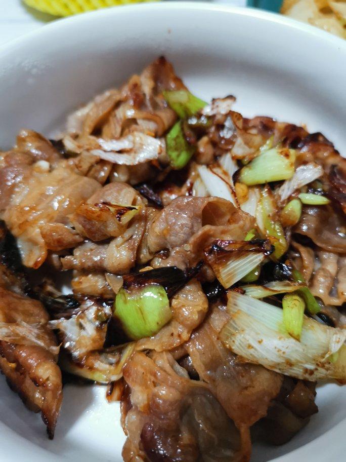 下饭神器🙋大葱羊肉卷