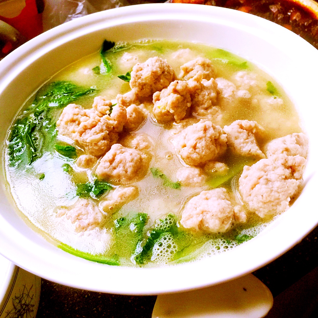 手做【鲅鱼丸子汤】