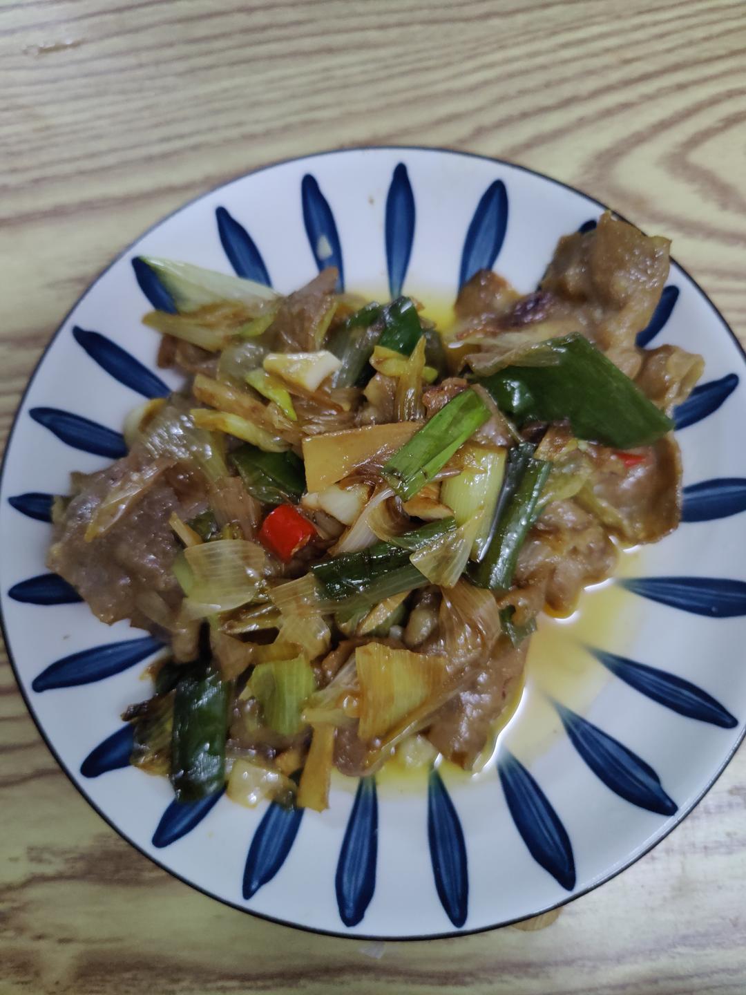 葱爆肥牛