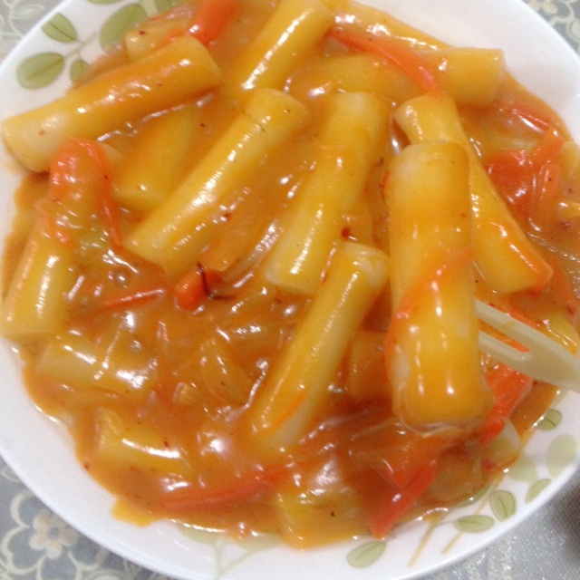 韩式泡菜辣炒年糕