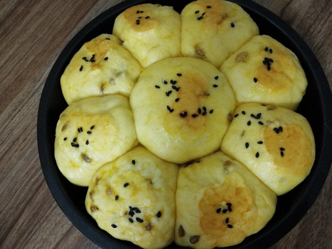 蒸面包(普通面粉、简单快手、一次发酵、低糖少油不上火、非常适合小宝宝吃)