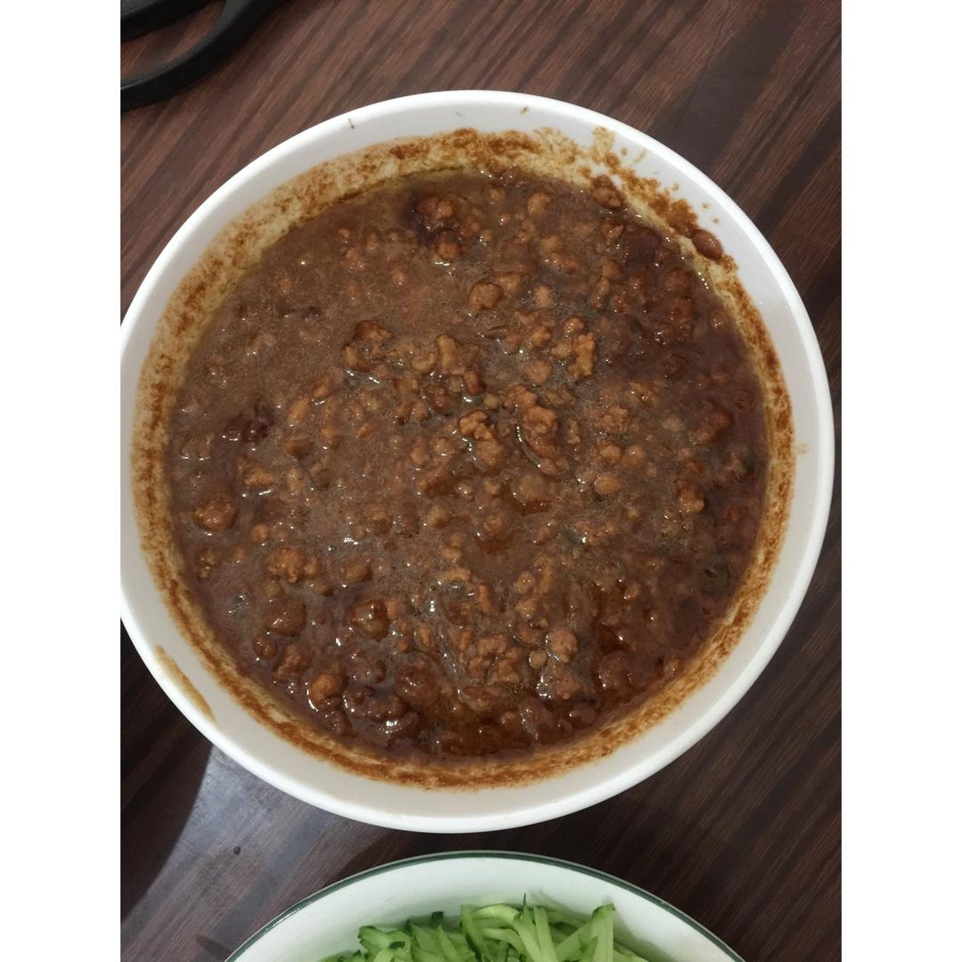 肉末炸酱