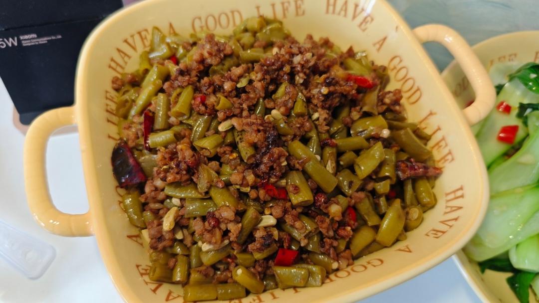 酸豆角肉沫