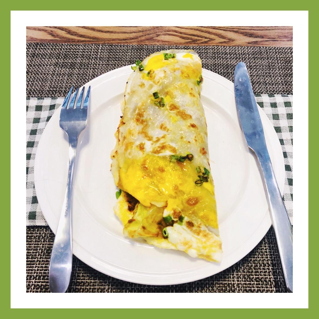 鸡蛋卷饼（路边摊复制版）