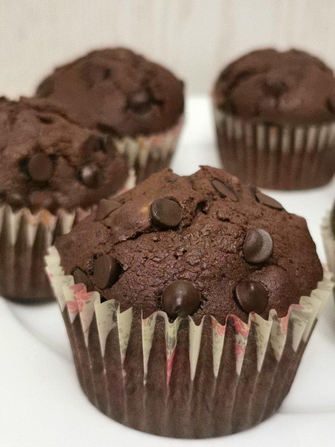 超简单的星巴克巧克力麦芬~~更新啦~无需打发