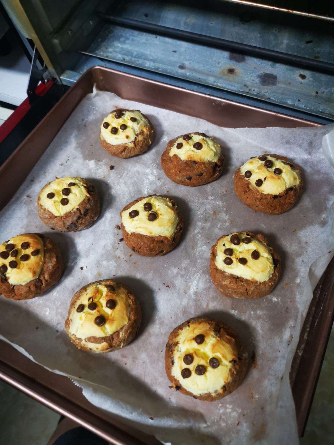 夏日限定2种口味冰乳酪司康，冰一下吃太绝了！