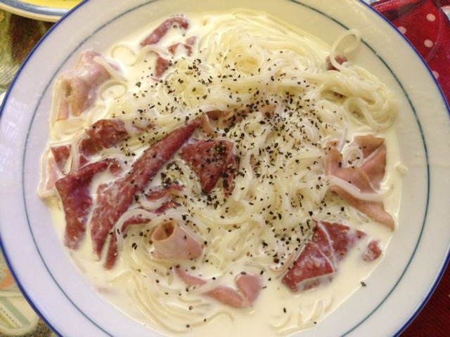 芝士培根意大利面