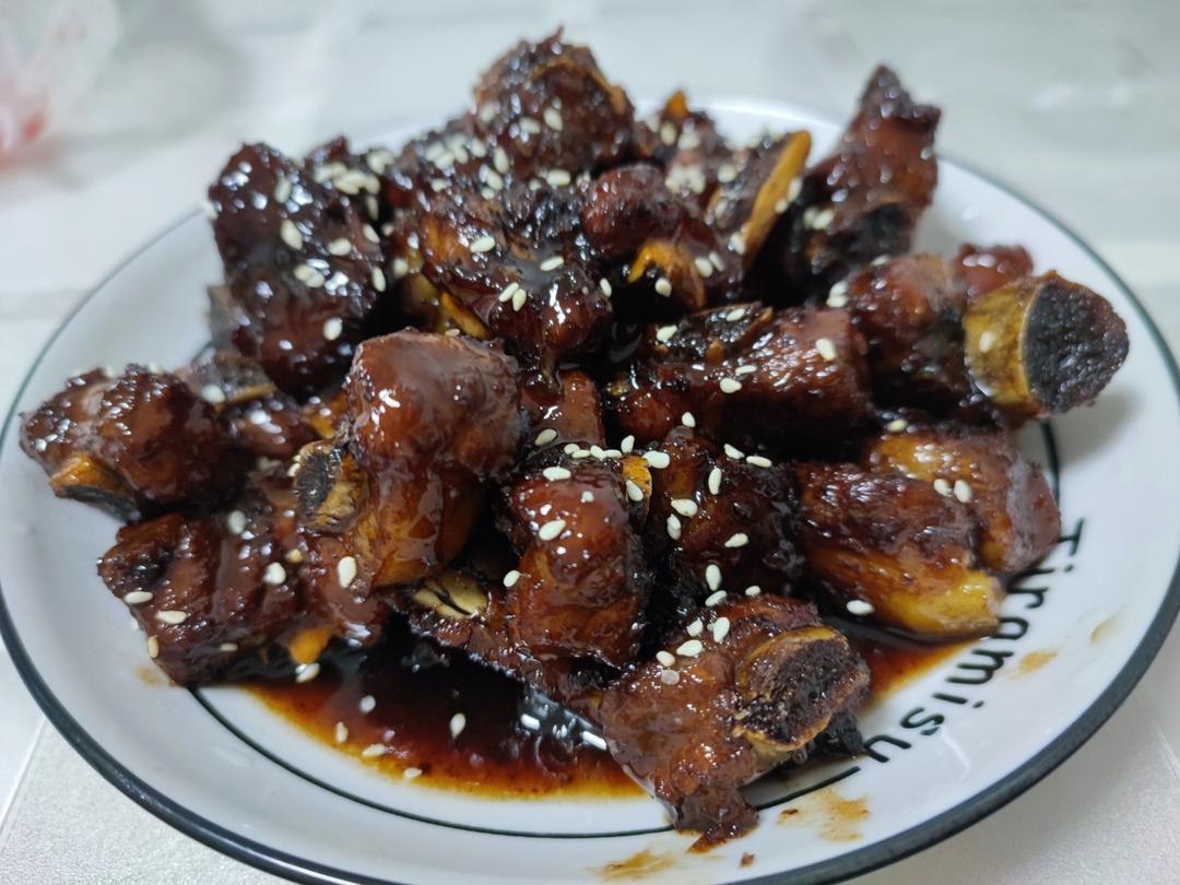糖醋排骨/糖醋小排（不放油）（12345口诀做出正宗上海本帮）