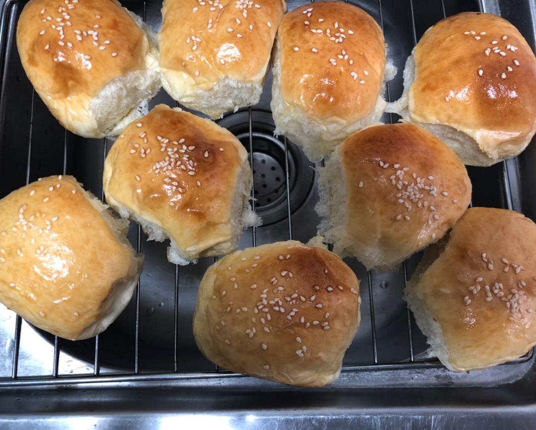 超级柔软拉丝的蜂蜜小餐包