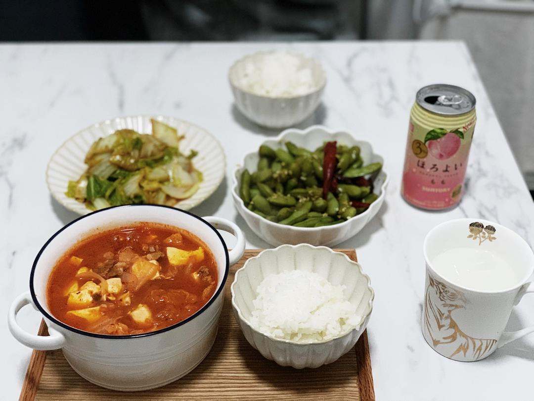 好吃到哭泣的泡菜豆腐汤