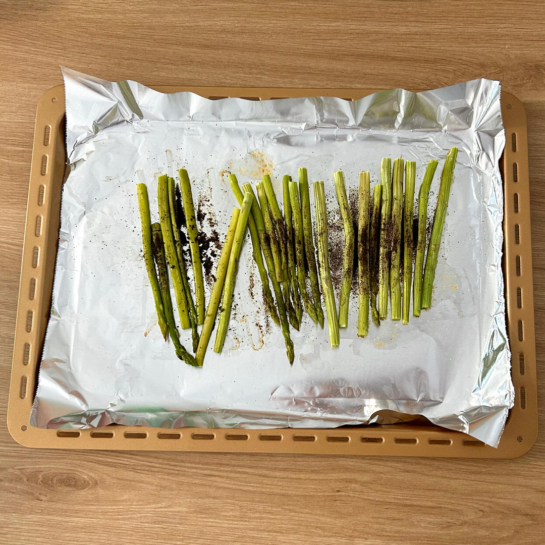 烤芦笋烤箱版美国菜