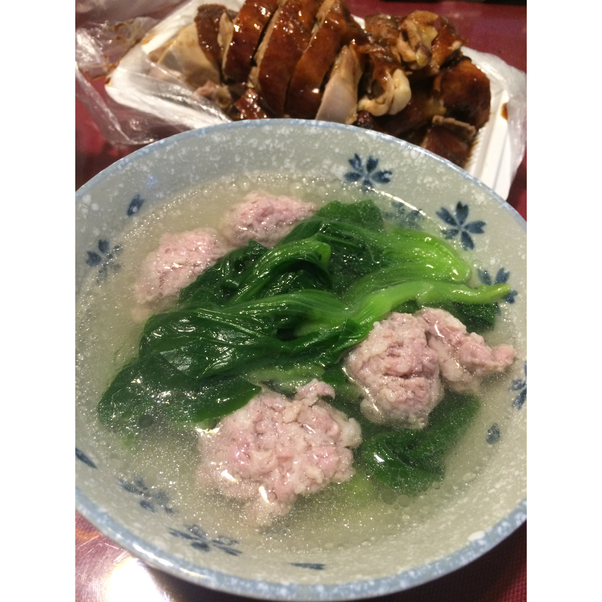 手工肉丸汤