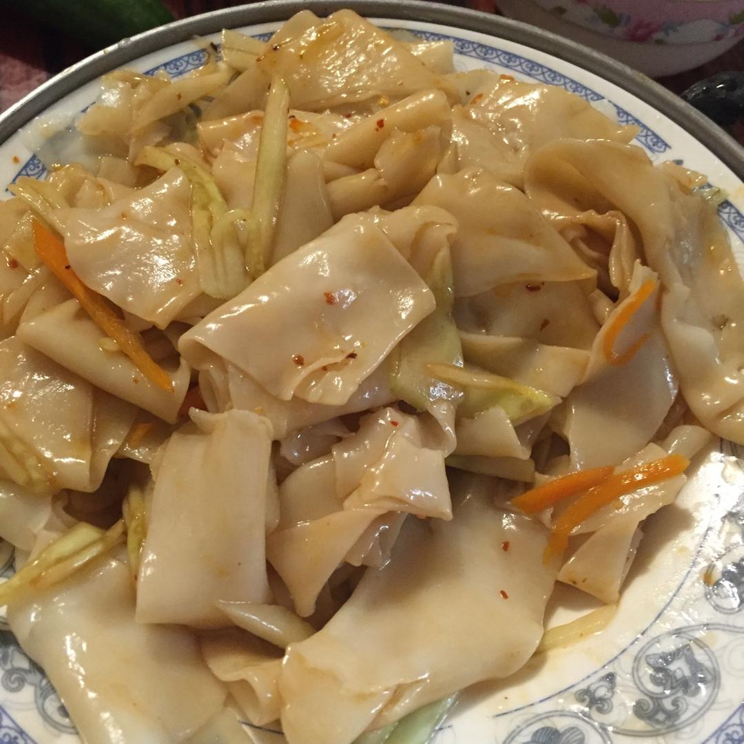 凉拌饺子皮