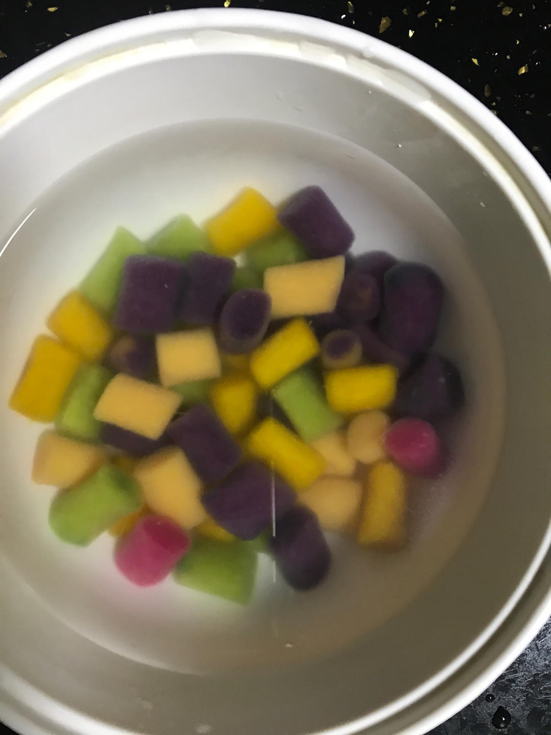 煮芋圆
