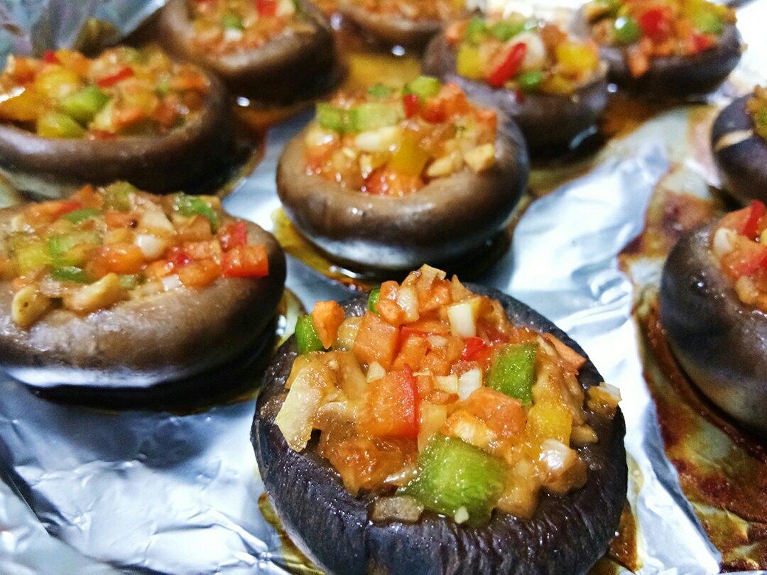 【《花花家的菜》美味的锡纸烤香菇图片】0花灵0_下厨房