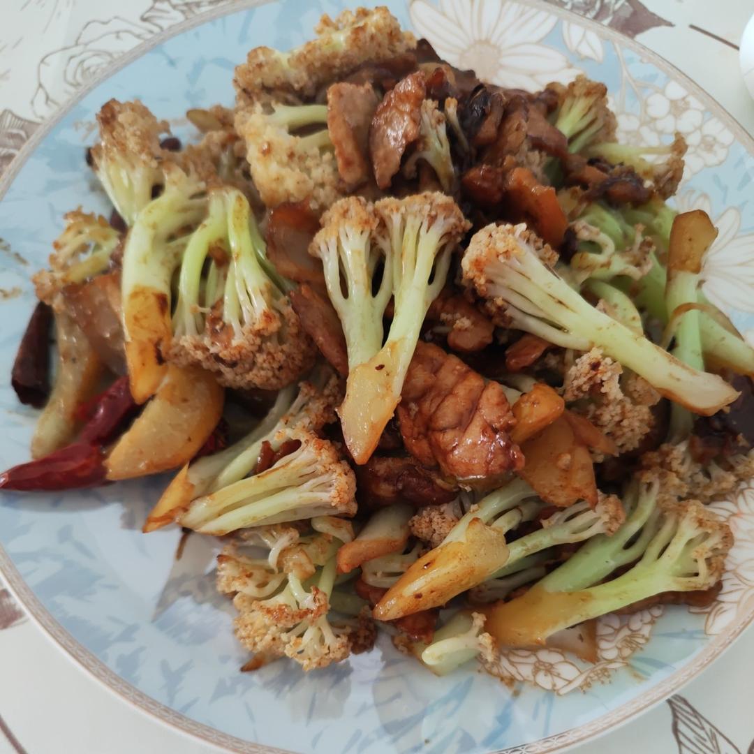 干锅有机花菜