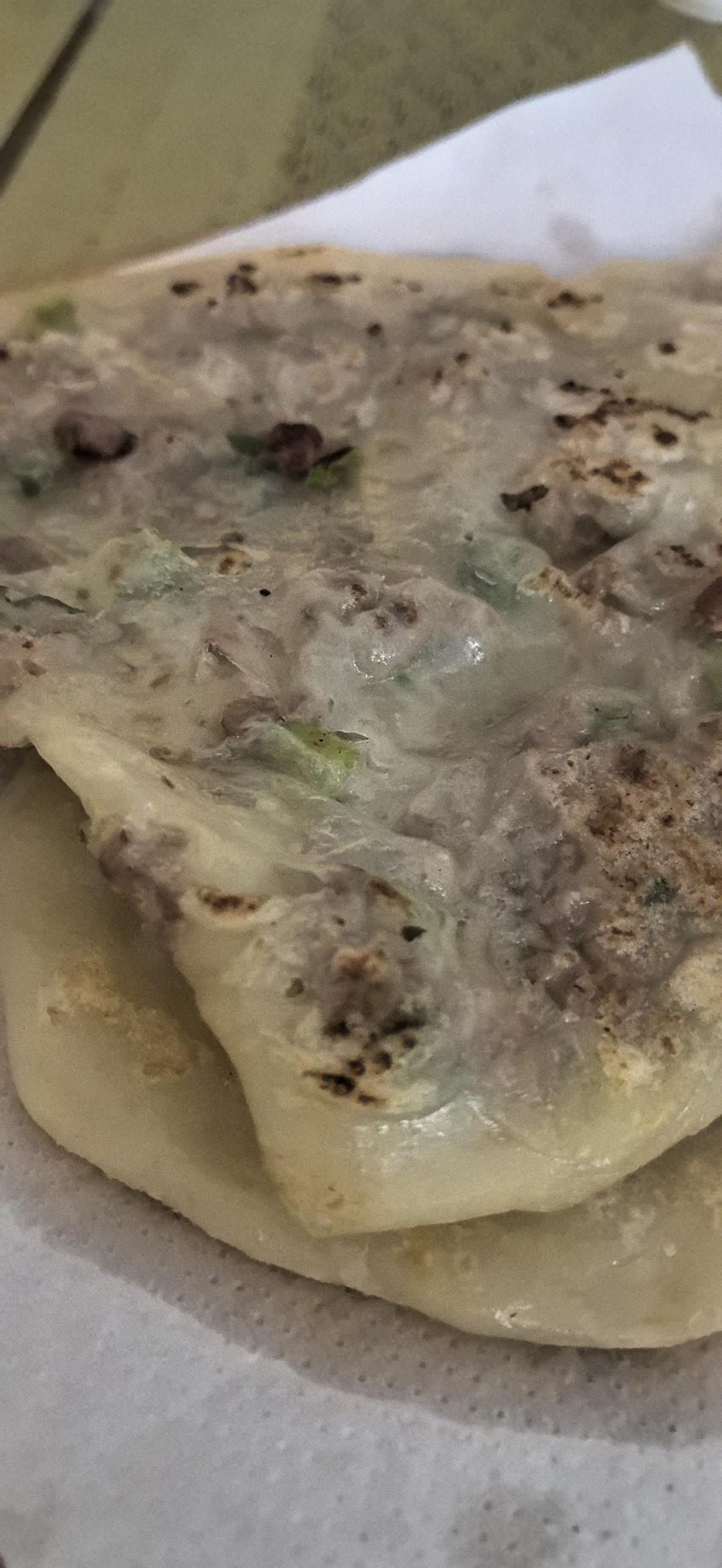 东河肉饼不翻车做法，皮薄如纸，巨好吃