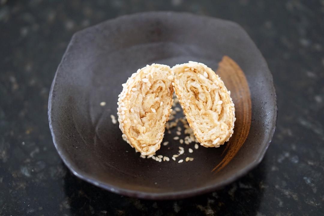 发面小火烧～小美版(巧克力酱、芝麻酱、花生酱都可以)