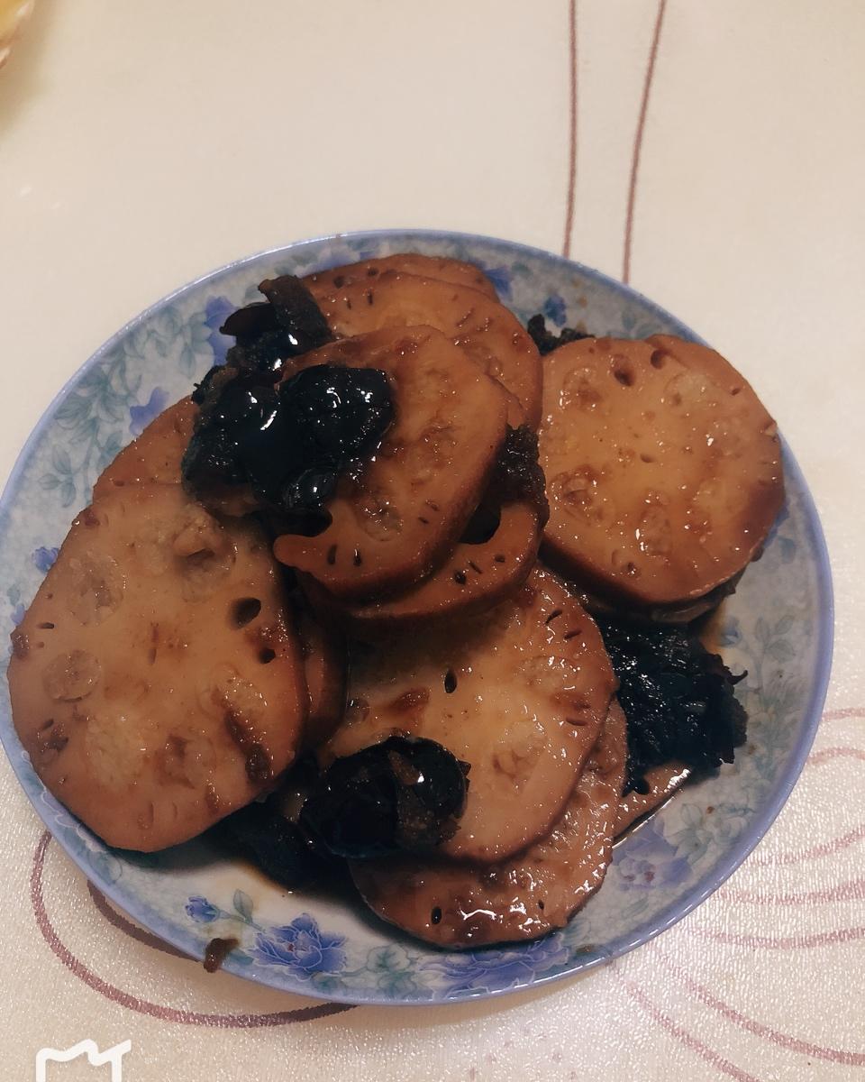 红枣糯米藕