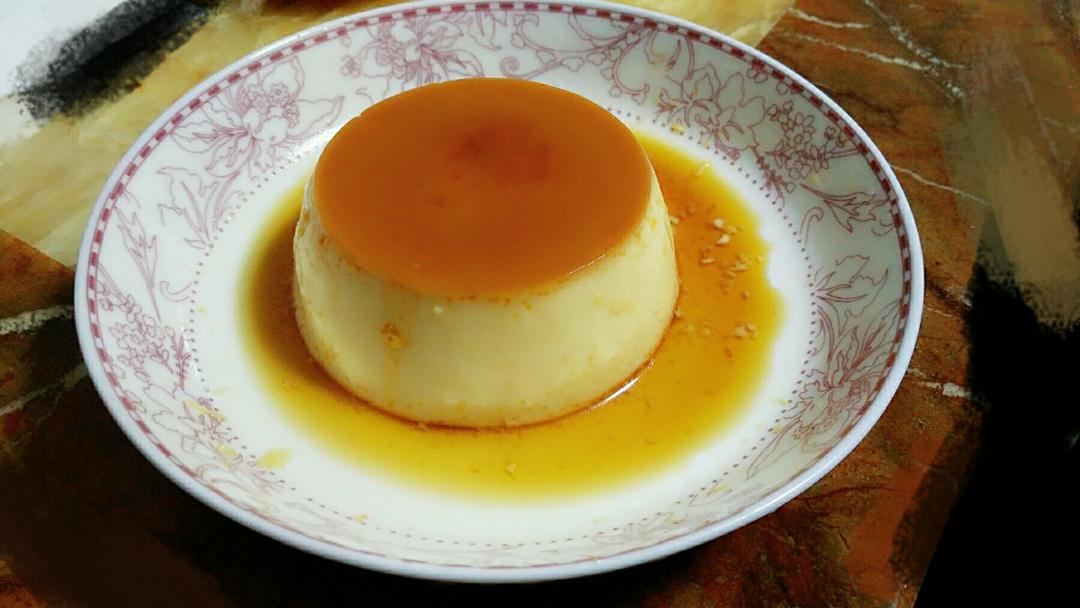 超简易滑又弹的鸡蛋布丁Custard Pudding(详细教程)
