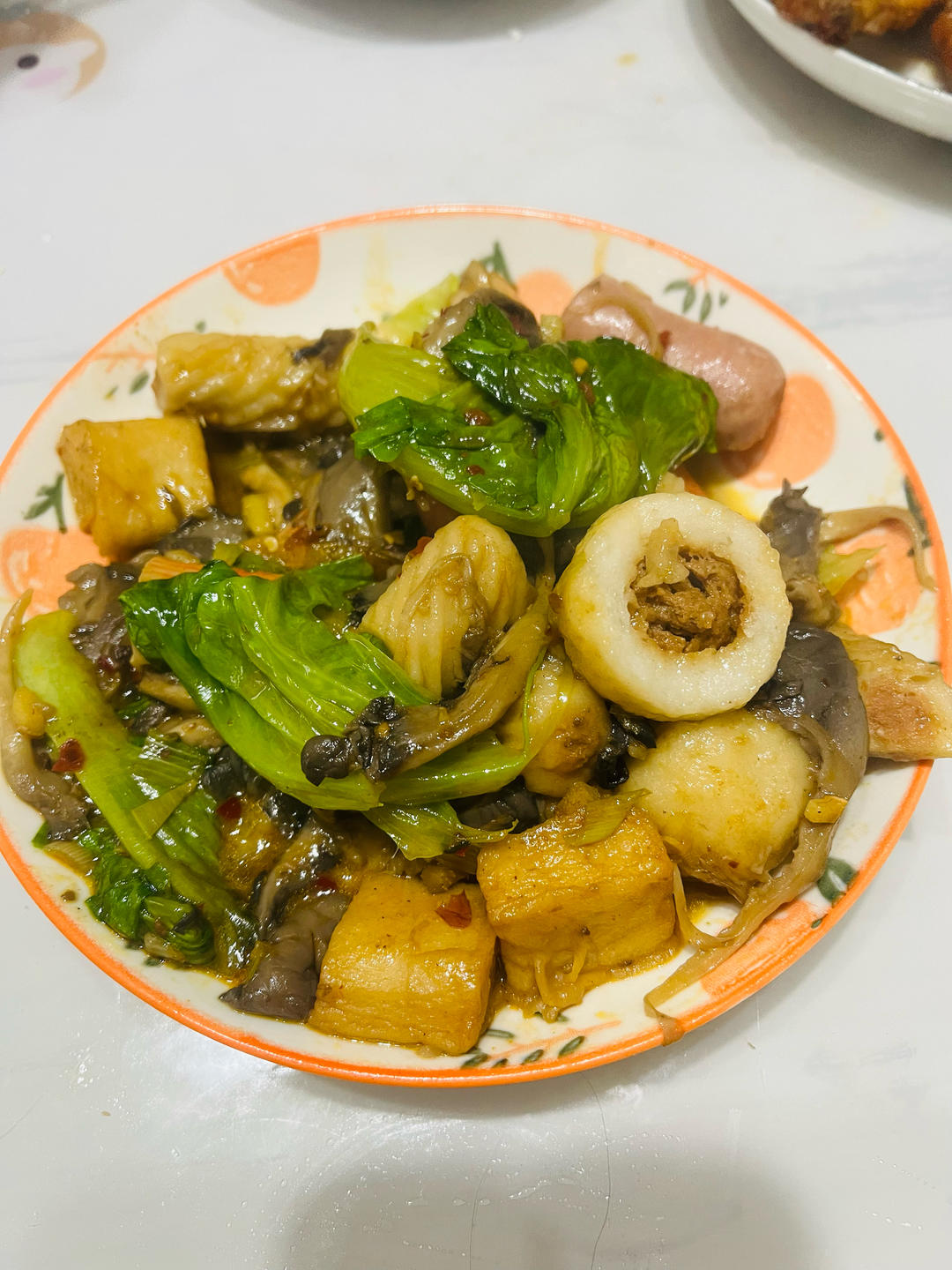 炒鸡好吃火锅丸子
