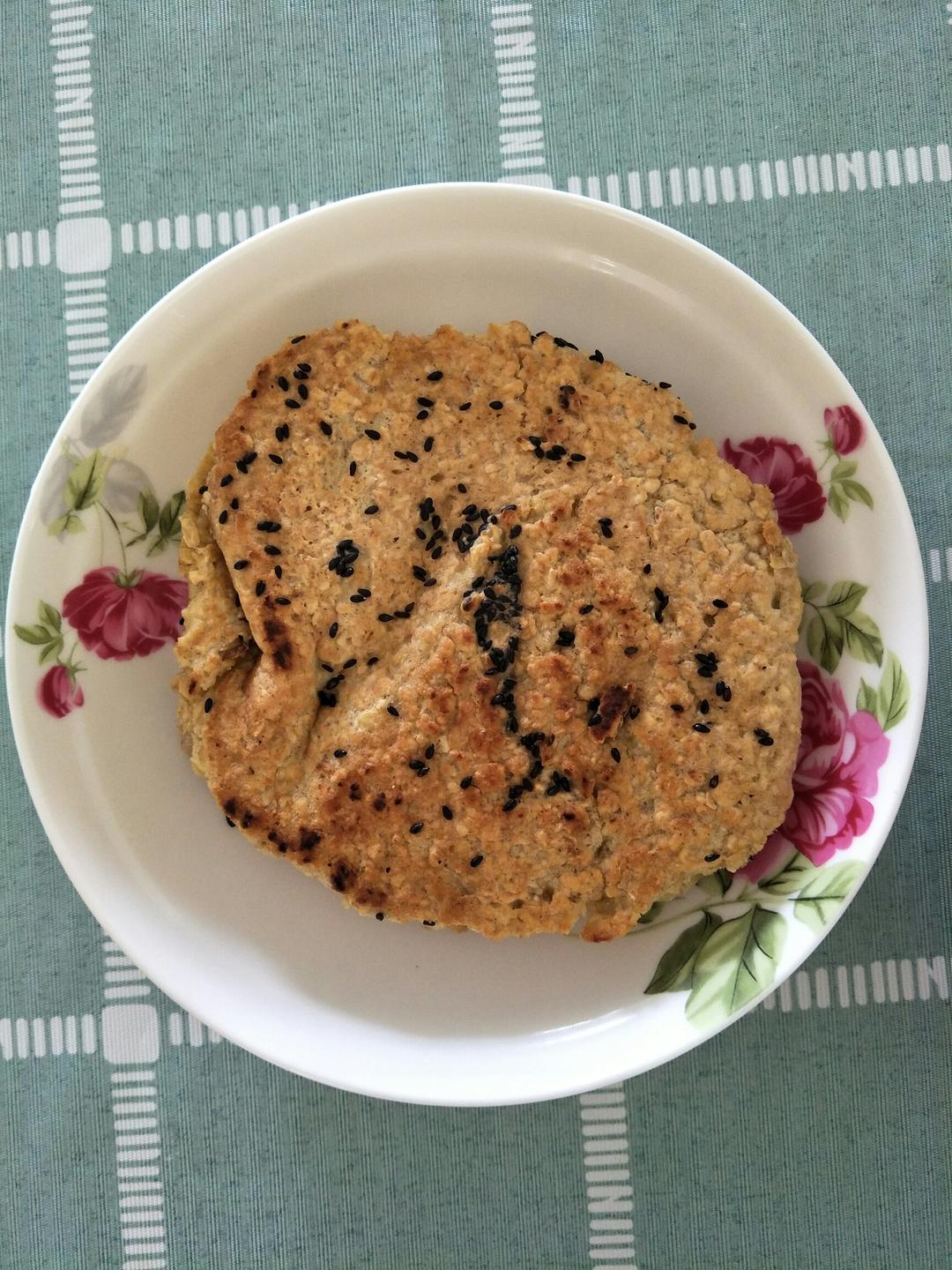 快手无油鸡蛋燕麦饼