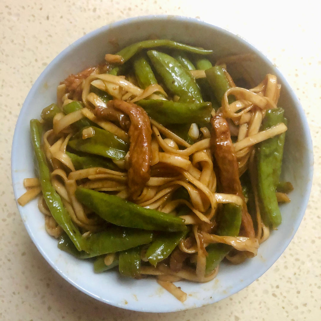 豆角焖面
