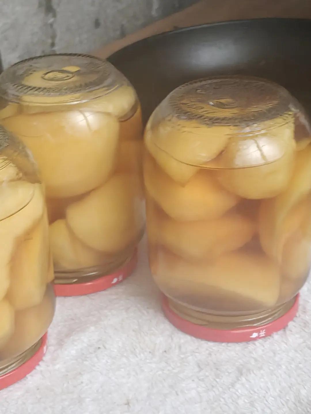 放半年都不会坏的黄桃罐头