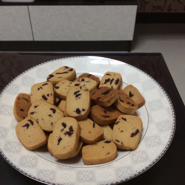 蔓越莓饼干的做法（烤箱做饼干）