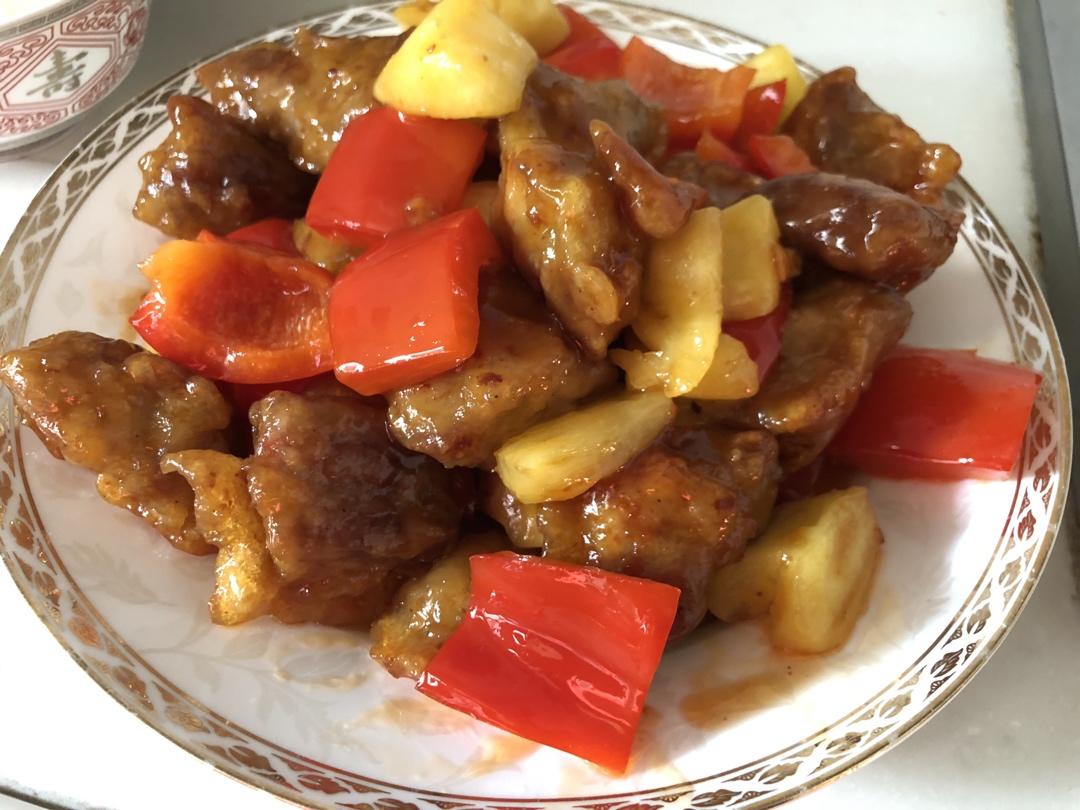 菠萝咕噜肉