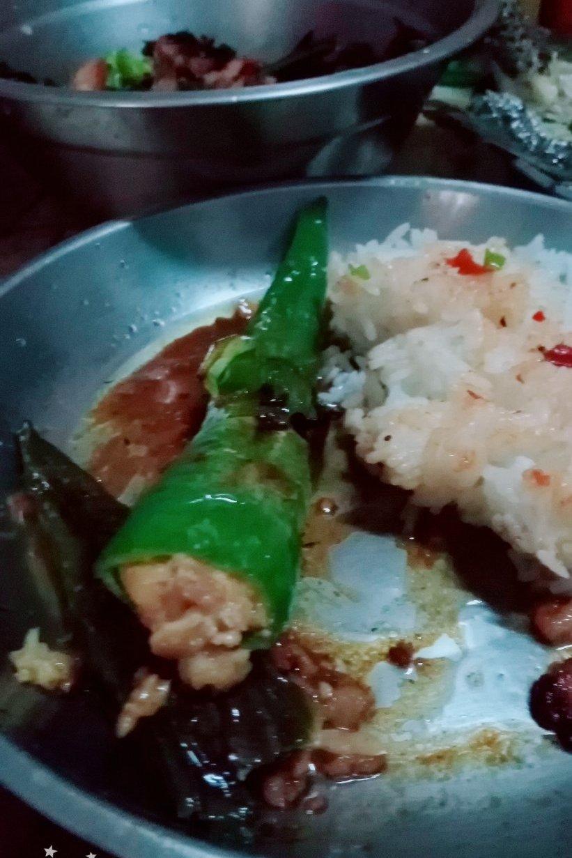 下饭菜肴--青椒酿肉